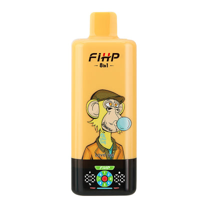 🚀 Papieros elektroniczny FIHP, 8 w 1, wielosmakowy, jednorazowy, elektroniczny papieros (200 000 zaciągnięć)