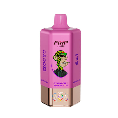 Jednorazowy e-papieros FIHP 🚀, smak 6 w 1 (120 000 zaciągnięć)