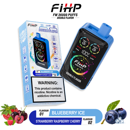 Papieros elektroniczny FIHP 🚀 Jednorazowy papieros elektroniczny o dwóch smakach (36 000 zaciągnięć)